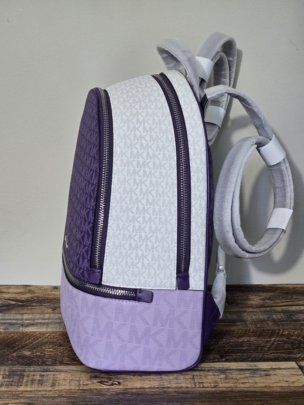 Michael Kors Rhea Colorblock Backpack - Picture 2 of 7